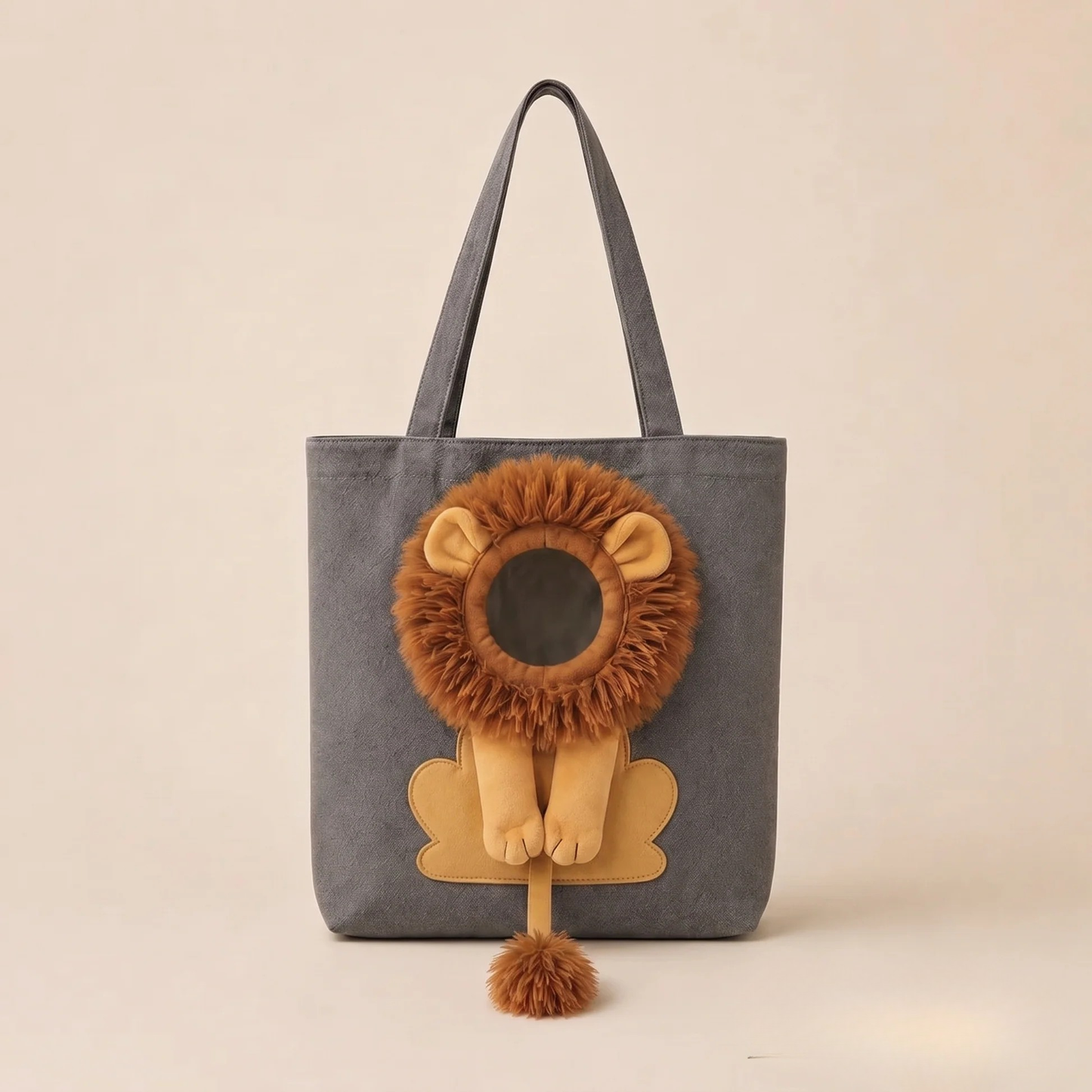 Lion Mane Pet Carrier Tote