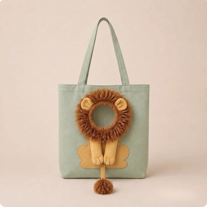 Lion Mane Pet Carrier Tote