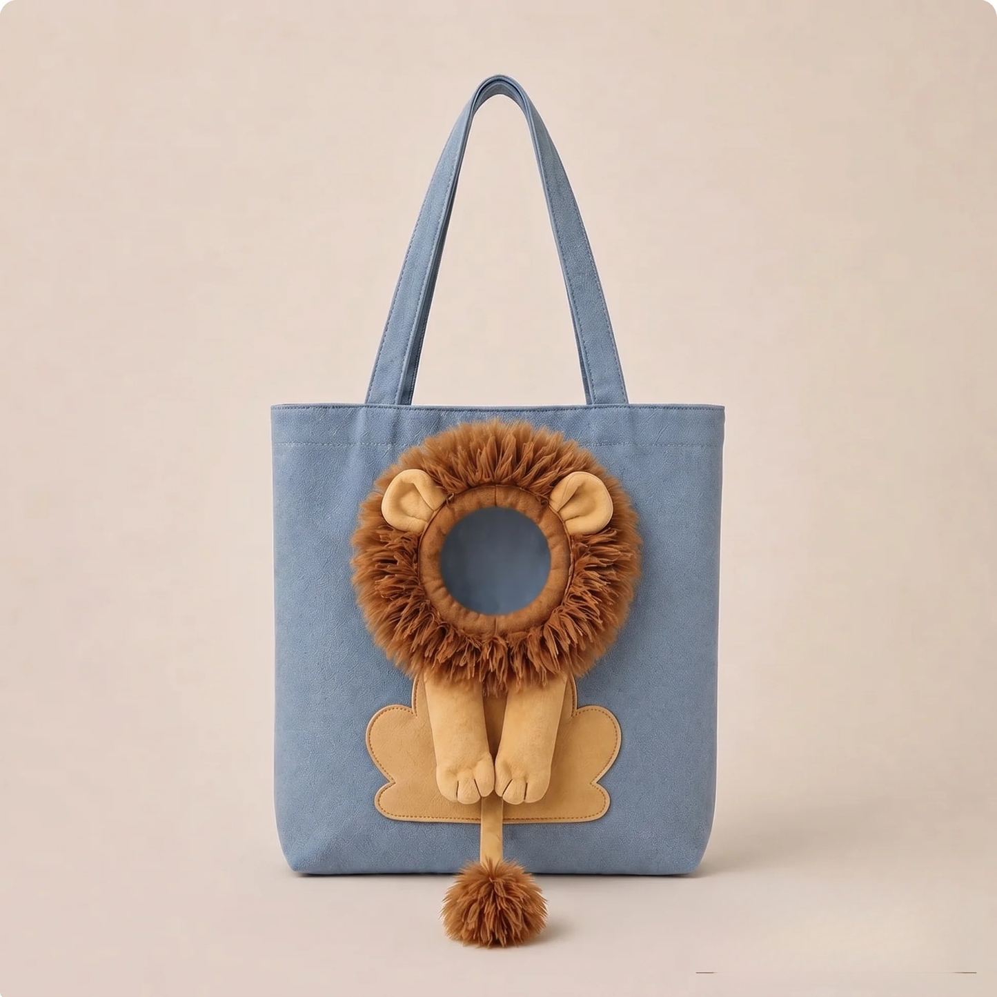 Lion Mane Pet Carrier Tote