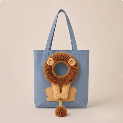 Lion Mane Pet Carrier Tote